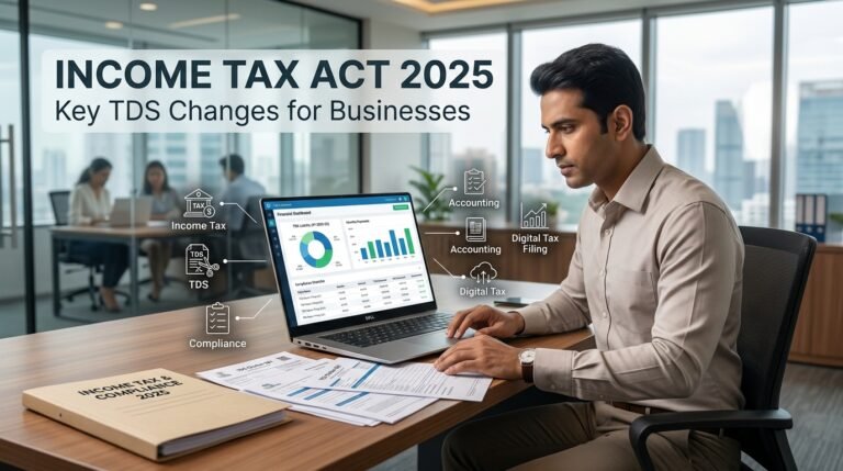 Income Tax Act 2025: Key TDS Changes Businesses Should Know